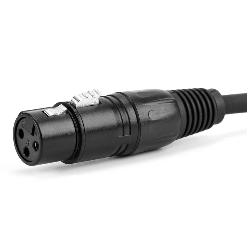 SinLoon DMX 512 Stage Light Cable XLR Male 5 Pin Male to XLR Female 3 Pin with Metal Connectors for Stage Lighting and DJ-1.6m - Image 5